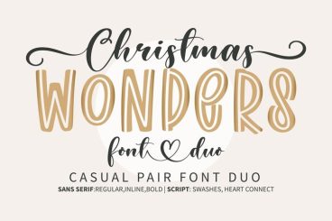 Christmas Wonders Font