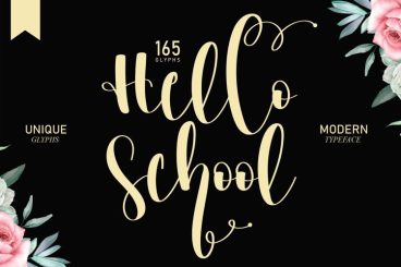 Hello School Font