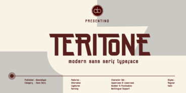 Teritone Font