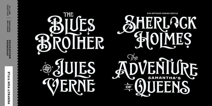 EFCO Brookshire Font