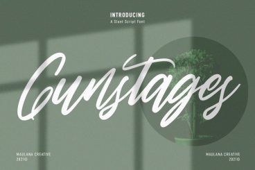 Gunstages Font