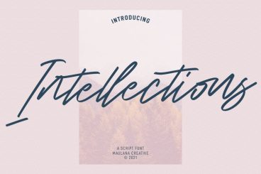 Intellections Font
