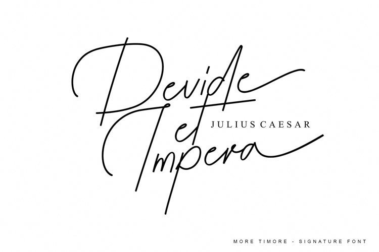 More Timore Font