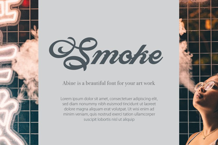 Abine Font