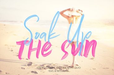 Soak Up The Sun Font