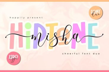 Misha Hiptone Font