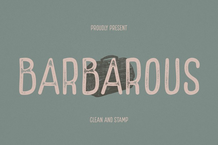 Barbarous Font