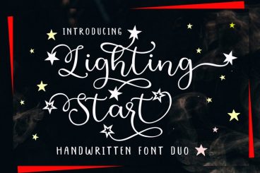 Lighting Start Font