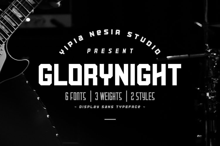 Glorynight Font