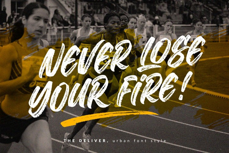 The Deliver Font