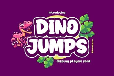 Dino Jumps Font