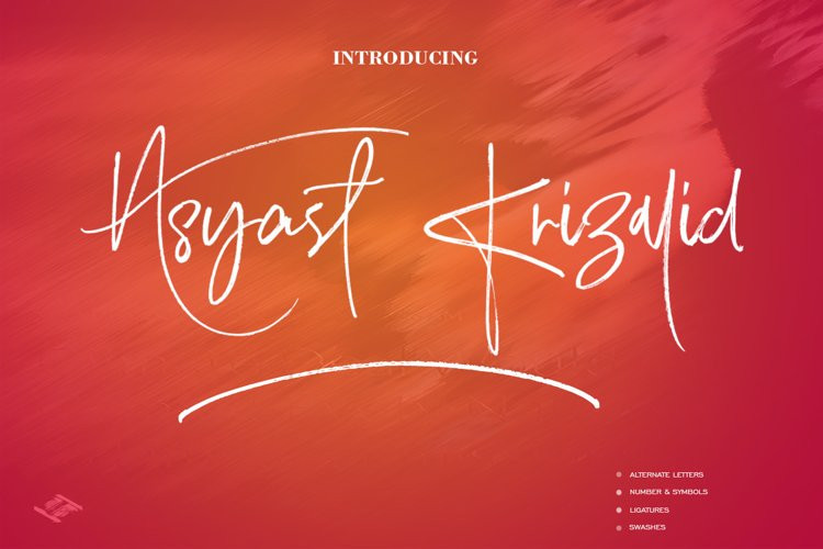 Asyast Krizalid Font