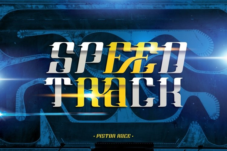 Piston Race Font