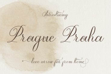 Prague Praha Font