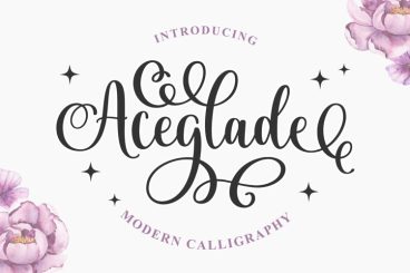 Aceglade Font