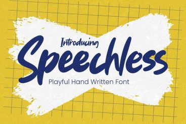 Speechless Font