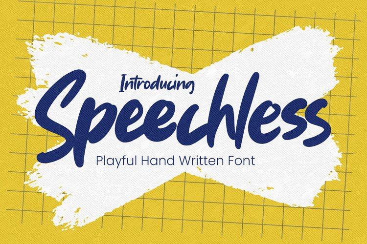 Speechless Font Speechless Font