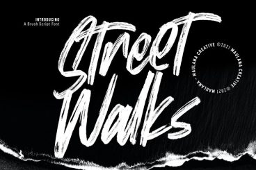 Street Walks Font