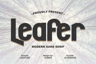 Leafer Font
