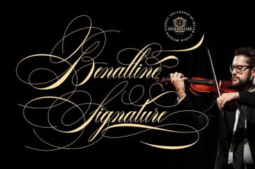 Banalline Signature Font