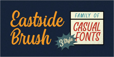 Eastiside Brush Font Family