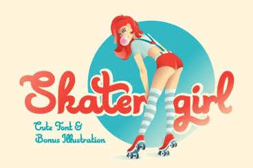 Skater Girl Font