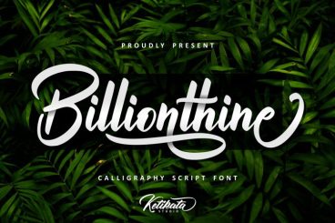 Billionthine Font
