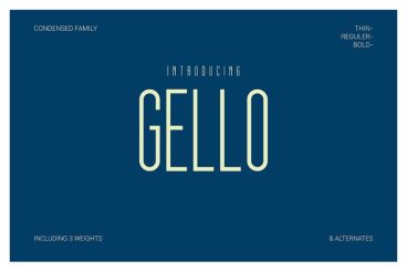 Gello Font
