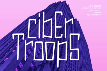 Cyber Troops Font
