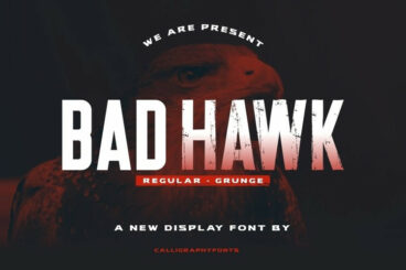 Bad Hawk Font