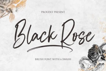 Black Rose Font