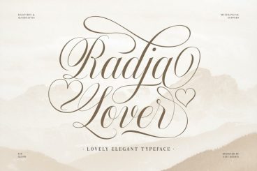 Radja Lover Font