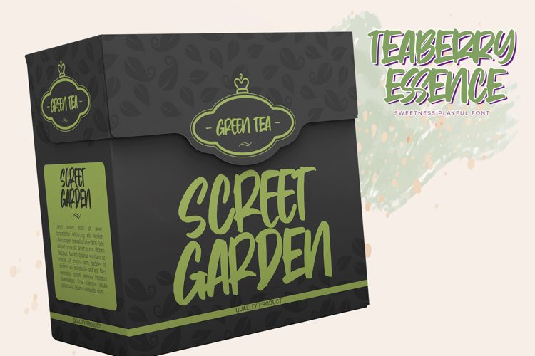 Teaberry Essence Font