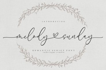 Melody Sunday Font