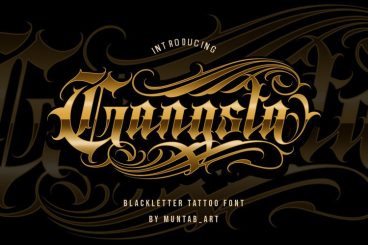 Gangsta Font