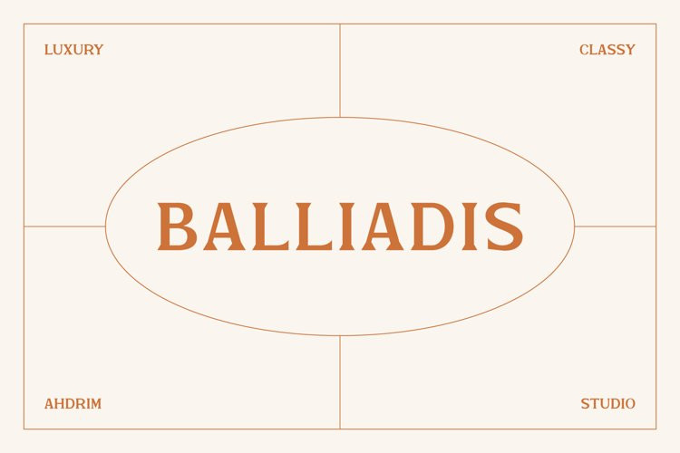Balliadis Font