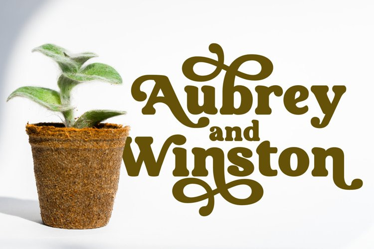 Aubergine Font Aubergine Font
