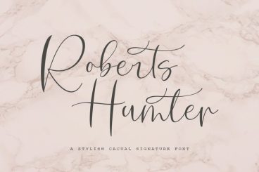 Roberts Hunter Font