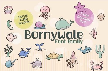 Bornywale Font