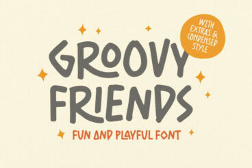 Groovy Friends Font