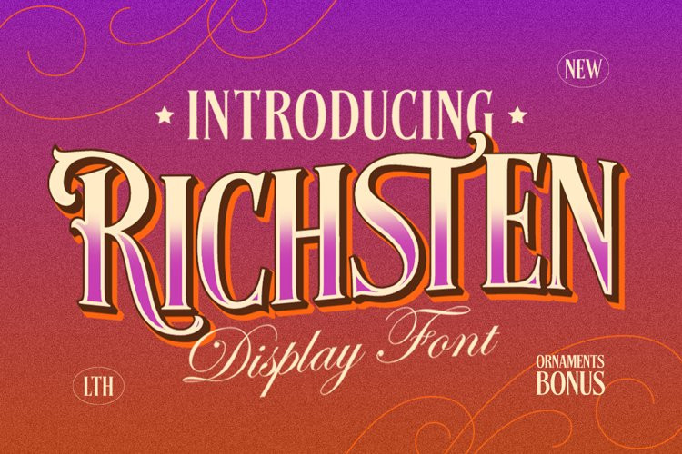 Richsten Font Richsten Font