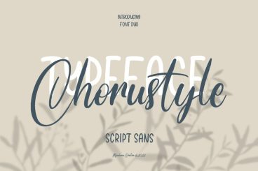 Chorustyle Font