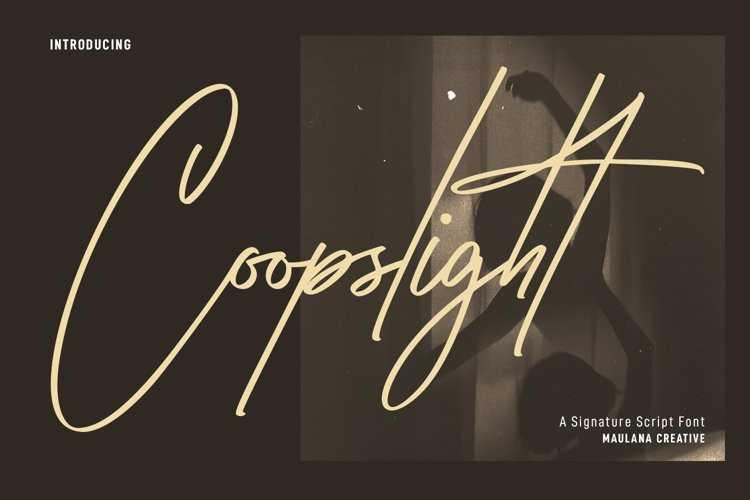 Coopslight Font Coopslight Font