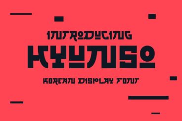 Hyunso Korean Font