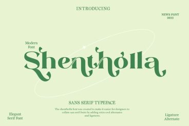 Shentholla Font
