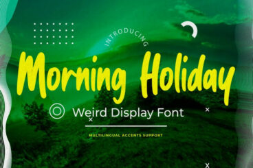 Morning Holiday Font