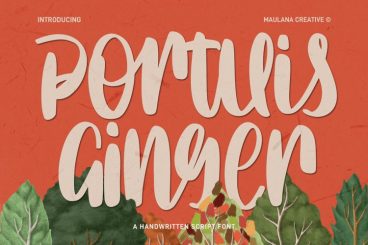 Portuis Ginger Font