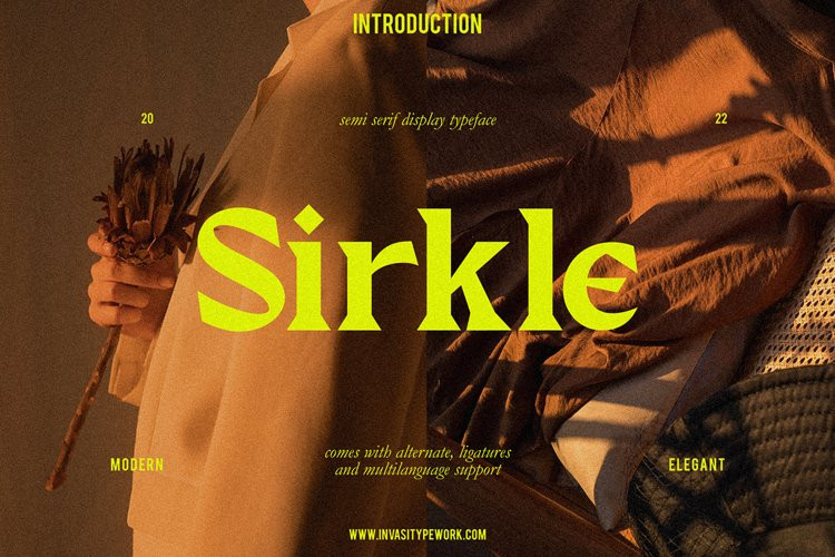 Sirkle Font Sirkle Font