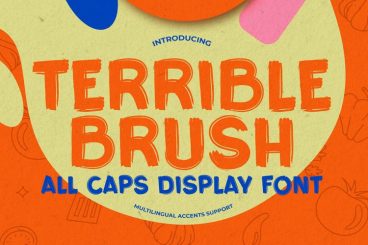 Terrible Brush Font