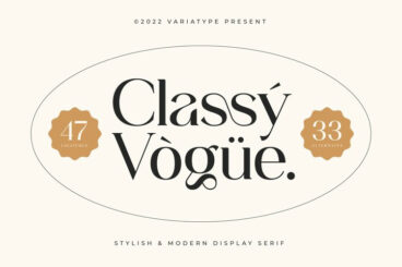 Classy Vogue Font